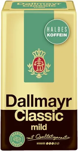 Dallmayr Kaffee Classic Mild, gemahlener Kaffee, 500g