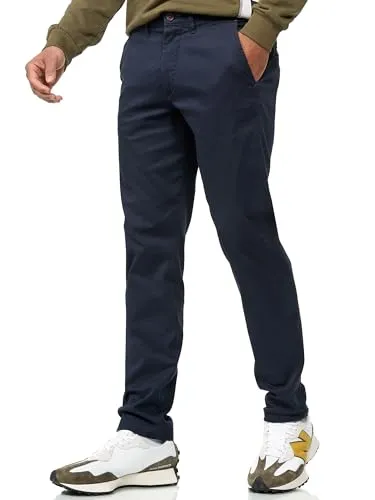 Indicode Chinohose INWasling beige 34/32 - Bequeme Wanderhose aus 98% Baumwolle, elastisch und pflegeleicht, ideal für aktive Tage in der Natur.