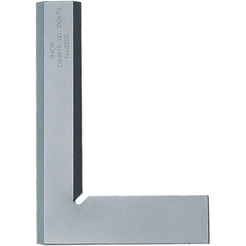 Präzisions Haarwinkel DIN875-00 Inox 100 x 70 mm von Richter