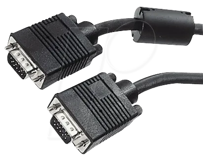 AK SVGA 115 - VGA Monitor Kabel 15-pol VGA Stecker, 15 m