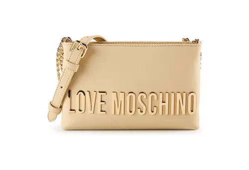Love Moschino Bold Love Umhängetasche 21 cm beige TAS057617 - Chic und funktional – die Bold Love Umhängetasche von Love Moschino bietet viel Stauraum und einen sicheren Reißverschluss. Das elegante Material und der verstellbare Riemen sorgen für hohen Tragekomfort im Alltag.