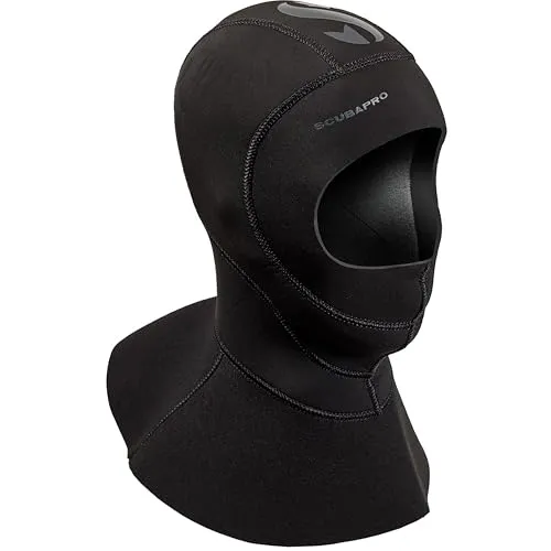 Scubapro EVERFLEX Hood 6/4 W Bib M/L Atemregler für Kaltwasser, Unisex, Erwachsene, Schwarz, M/L