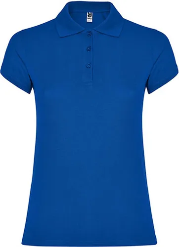 Roly PO6634 | Damen Star Woman Poloshirt, Piqué - Farbe: Royal Blue 05 - Größe: XL