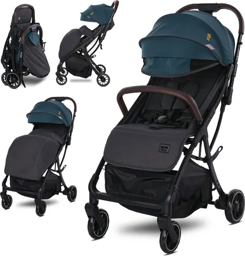 Lorelli Kinderwagen Minori - Sport Buggy mit Autofold Einhand-Klappsystem - Buggys - Leichter Kinderwagen mit nur 9,3 kg, ideal für Reisen. Der innovative Autofold Mechanismus ermöglicht ein schnelles Zusammenfalten und bietet optimalen Komfort mit verstellbarer Rückenlehne.
