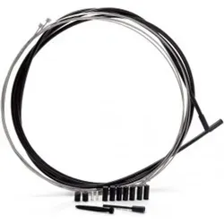 XLC Schaltzugkit SH-X04 inkl. Zubehör, schwarz/silber (1 Set) - Schwarz