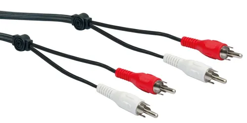 Schwaiger cik5125 10 m 2 x RCA - Hochwertiges Audio Kabel, spart Energie und reduziert Stromkosten, schnelle und zuverlässige Leistung