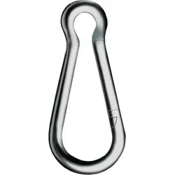 Karabinerhaken DIN 5299 Form C in blau von Kleinsorge GmbH & Co. KG