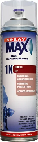 Spray Max Lackspray 1K Unifill S4 Helllgrau Grundier - Füller SprayMax  680421