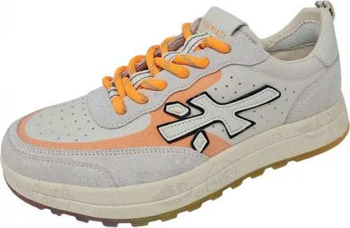 Premiata Sneaker Weiß Gr. 43 – Stilvoll & Bequem - Hochwertige Sneaker in Weiß von Premiata, ideal für jeden Anlass. Mit weichem Leder und flachem Absatz bieten sie optimalen Tragekomfort.