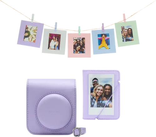 INSTAX Mini 12 Accessory Kit, Lilac-Purple von Fujifilm instax