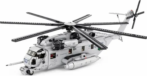 Leantoys Hubschrauber-Bauklötze CH-53