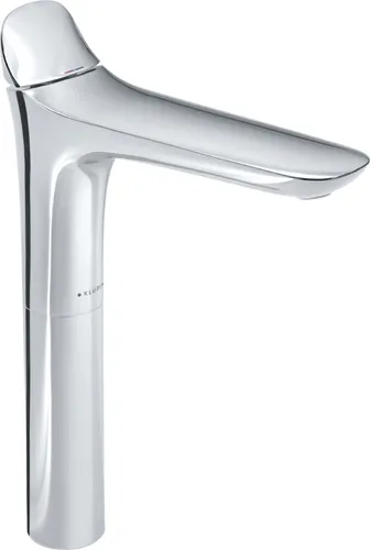 Kludi AMBA Waschschüsselarmatur 273 mm, chrom - Elegante Einhandmischarmatur - Bad- & Duscharmaturen mit geschlossener Hebelmechanik und sanftem Wasserfluss. Die hochwertige Verarbeitung in glänzendem Chrom sorgt für emotionale Ästhetik und Langlebigkeit.