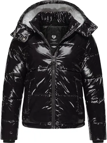 Ragwear Roobie YOUMODO Black Damen Winterjacke von ragwear