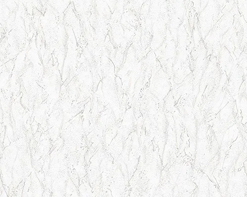 A.S. Création Papier-Tapete Grau, Weiß 561022