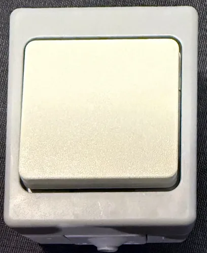 KOPP Taster Standard Aufputz Feuchtraum Grau