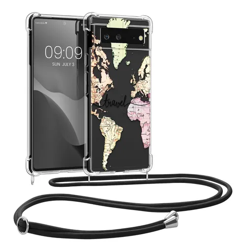 Hülle für Google Pixel 6 mit Umhängekette Handy Cover Case Schutzhülle