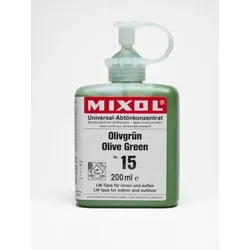 Mixol Abtönkonzentrat 200ml Nr. 15 - Olivgrün in grün von Mixol