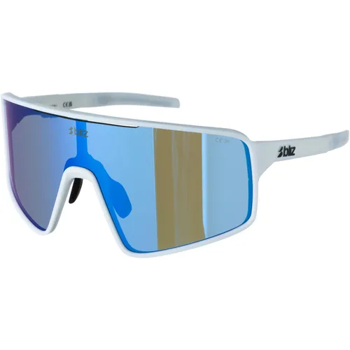 Bliz P001 ZB7015 15 - Sportbrille in Matte Weiß - Sportbrillen mit UV-Schutz und leichtem, komfortablem Design für optimalen Tragekomfort bei sportlichen Aktivitäten.