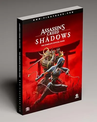Assassin's Creed Shadows - The Complete Official Guide (Standard Edition) - Lösungsbuch für PC- & Videospiele, bietet umfassende Experten-Tipps und fördert freies Erkunden im Spiel.