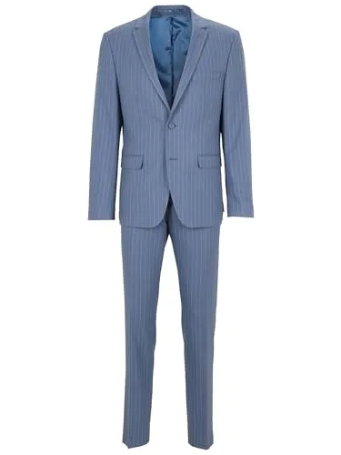 Steffen Klein Classy Gentleman Herren Anzug Slim Fit Nadelstreifen