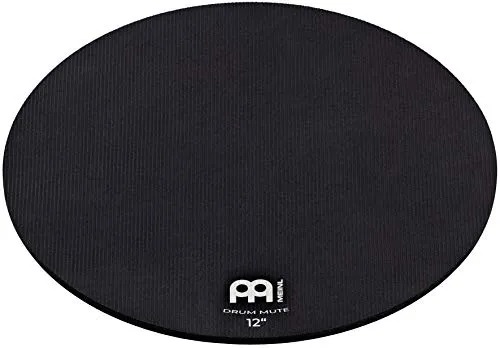 Meinl Cymbals Drum Mute 12 Zoll Trommel Dämpfer - Schlagzeug Zubehör, Schwarz (MDM-12)