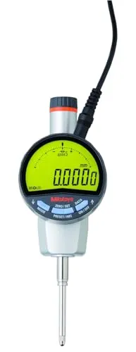 Mitutoyo 543-851D, Digitale Messuhr ID-F, 25,4 mm, 0,0005 mm/0,001 mm/0,01 mm, IP30, CEE Netzteil, Metrisch, mit Bidirektionale Datenausgabe