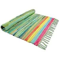 Bestlivings Flickenteppiche Tonal 50 x 80 cm Grün