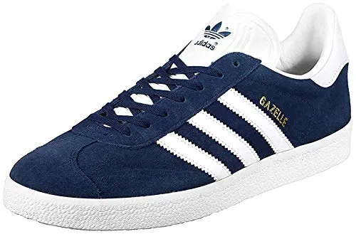 adidas Herren Gazelle BB5478 Low Top Sneakers - Herren-Sneaker in Blau Collegiate Navy mit Gold-Details, zeitloses Design und optimaler Tragekomfort für jeden Anlass.