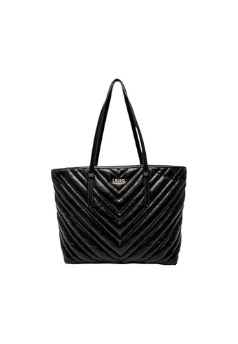 Liu Jo Shopper Lunny, Polyurethan - Damentasche aus robustem Polyurethan, mit sicherem Reißverschluss und praktischem Schulterriemen für flexibles Tragen. Stilvoll und funktional – ideal für jeden Anlass!