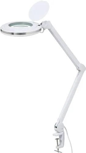 TOOLCRAFT TO-7173468 LED Lupenleuchte - Taschenlampen, Stirnlampen - Leistungsstarke Lupenleuchte mit 60 SMD-LEDs und 1.75-facher Vergrößerung, ideal für filigrane Arbeiten.