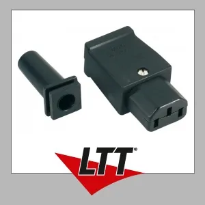 Adam Hall Connectors 8101 P IECC Kaltgeräte-Netzstecker female