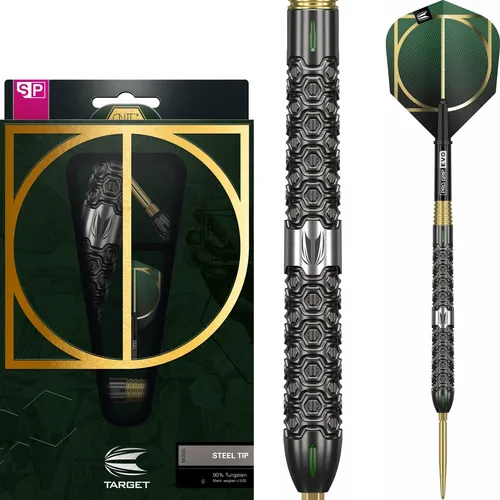 EVOLUTION Dartpfeil Cult 90% Wolfram Swiss Point Steeldarts-Set 24G - Darts, professionelles Steeldarts-Set mit 90% Wolfram und Swiss Point Technologie für präzise Würfe und optimale Kontrolle.