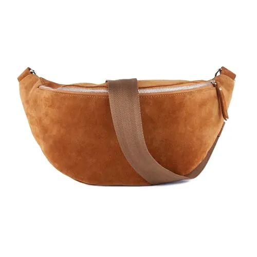 lePelou Bauchtasche VALENTINA IN COGNAC