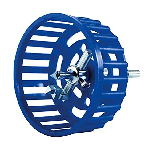 kwb Kreisschneider mit Hartmetallschneiden und Schutzkorb 178200 (stufenlos einstellbar von 20-90 mm, für Fliesen, Ziegel oder Kunststoff)