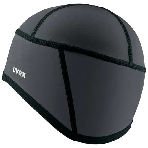 uvex bike cap thermo Fahrradmütze - warmhaltendes Fleece-Material - atmungsaktiv - rhino - L-XL