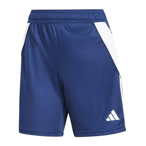 adidas Performance Tiro 24 Short Damen blauweiss, 2XL (50-52) Damen