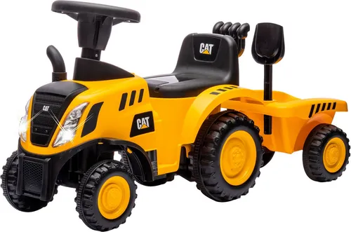 Jamara Rutscher Caterpillar Traktor mit Anhänger 2in1