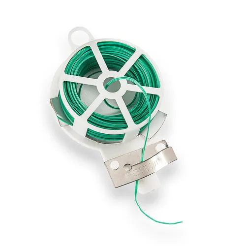 Gartendraht Pflanzendraht Blumendraht Draht Drahtrolle Bindedraht 20m Länge