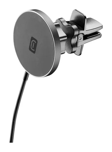 Cellularline Touch Air Mag - Magnetische Smartphone-Halterung für iPhone 12 und später - Kfz-Handyladestationen mit optimierter kabelloser Aufladung (7,5 W) und 360° drehbarem Gelenk für maximale Flexibilität und Stabilität im Auto.