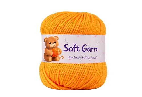 INDIGOS UG Acrylgarn 6-fach 10x50g = 500g Strickgarn Set - selbststreifendes Garn Häkelwolle