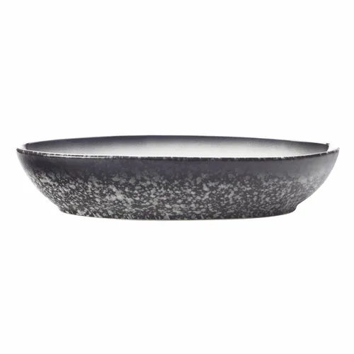 Maxwell & Williams Caviar Granite Schale Oval Schälchen Keramik Granit 25x17cm