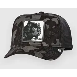 GOORIN Bros. Panther Camo Trucker Cap - Trucker Cap aus hochwertigem Material mit verstellbarem Druckknopf-Verschluss, ideal für Komfort und Stil. Authentizität durch holografischen Aufkleber garantiert.