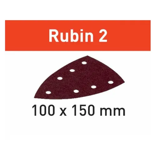 Festool Schleifblätter STF DELTA/7 P150 RU2/10 Schleifmittel Holz