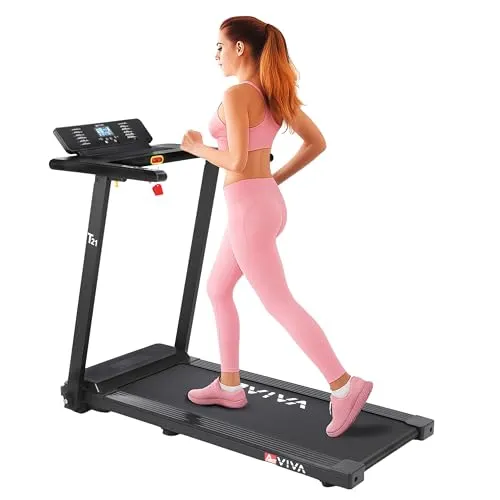 AsVIVA T21 Laufband 2in1 – Kompaktes Klappbares Walking Pad für Zuhause & Büro