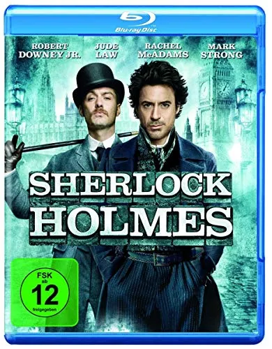 Sherlock Holmes [Blu-ray] - Spannender Krimi mit Robert Downey Jr., freigegeben ab 12 Jahren für ein fesselndes Filmerlebnis.