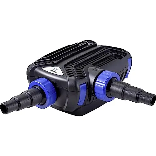 Renkforce RF-4605396 Bachlaufpumpe 4500 l/h - Wasserpumpen für Gartenteiche, leistungsstarke 4500 l/h Pumpleistung für eine optimale Wasserzirkulation und klare Teichverhältnisse.