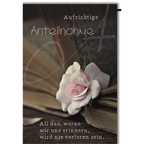 Trauer – Beileid – Kondolenz