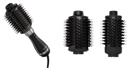 Hot Tools Volumiser Set 2 in 1 Brush & Dryer – Schwarz