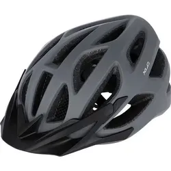 XLC City-Fahrradhelm BH-C33, grau - Fahrradhelm mit 24 Belüftungsöffnungen für optimalen Luftstrom, In-Mould Konstruktion und verstellbarem Y-Gurtband für höchsten Komfort und Sicherheit beim Radfahren.
