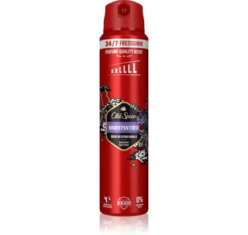 Old Spice Deo-Spray Deospray NightPanther (Deo-Körperspray) 250 ml